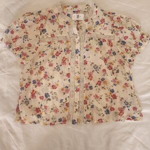 GAP FACTORY Floral Women's Top - NWT